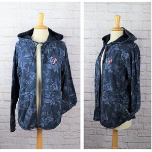 NWT Tommy Bahama Texans NFL Team Apparel Hoodie Jacket L
